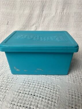Vintage Pampers baby wipes box -- Small Home Organizer